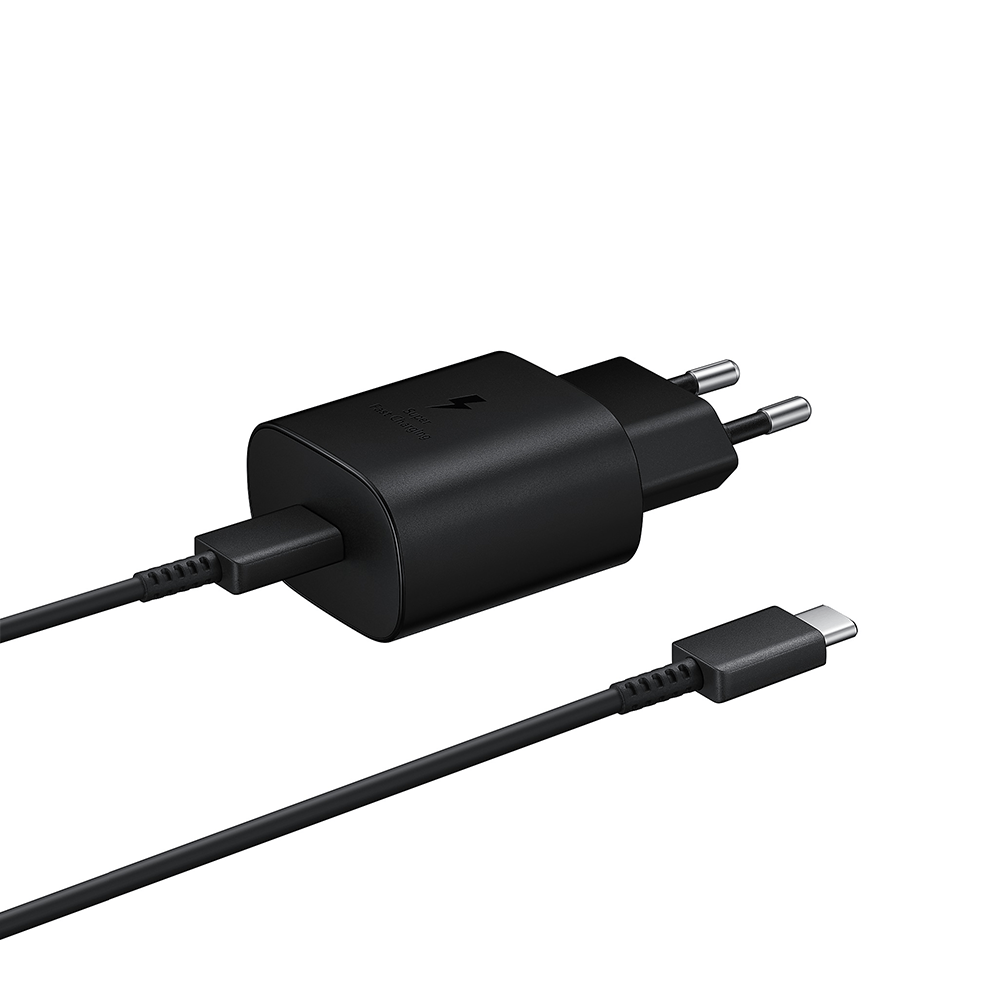 Samsung 25W PD Adapter USB-C + Cable USB-C to USB-C (1m)