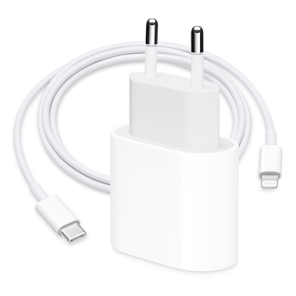 20W USC-C Power Adapter + USB-C to Lightning Cable (1m)
