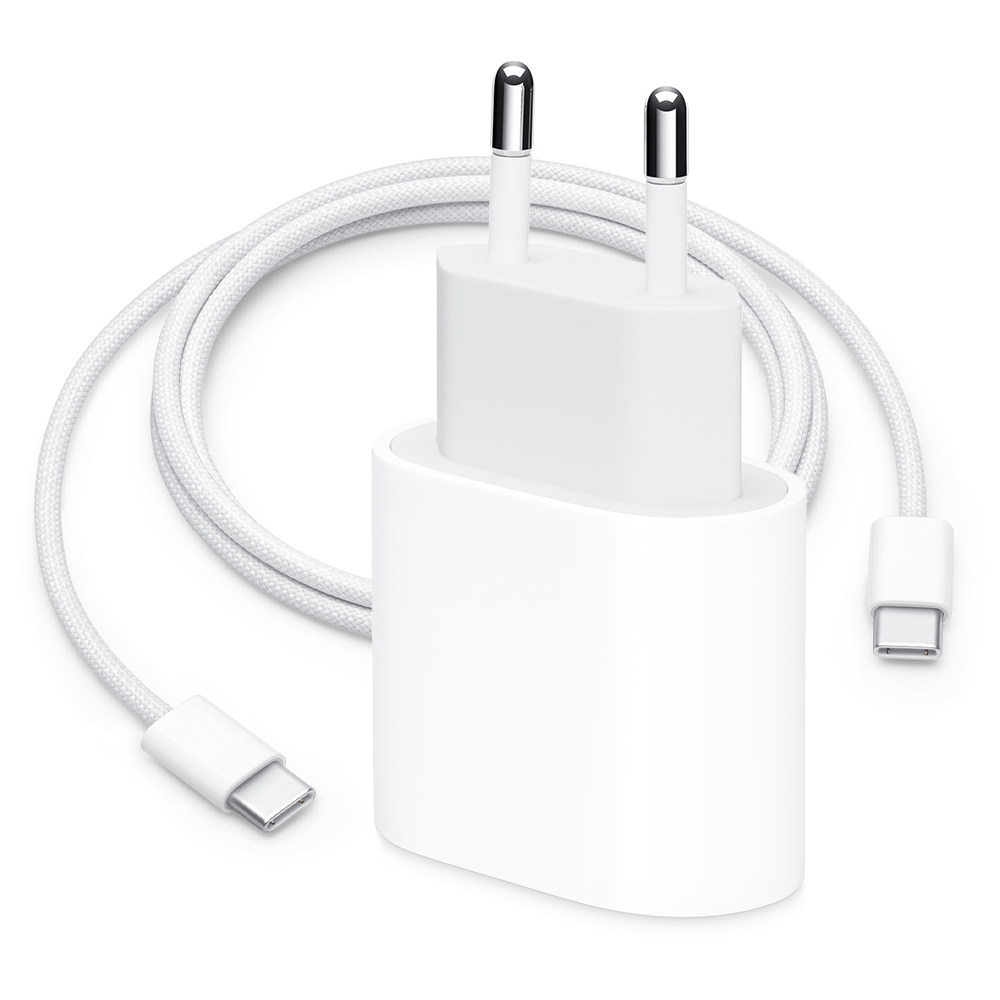 20W USB-C Power Adapter + USB-C to C (1m)