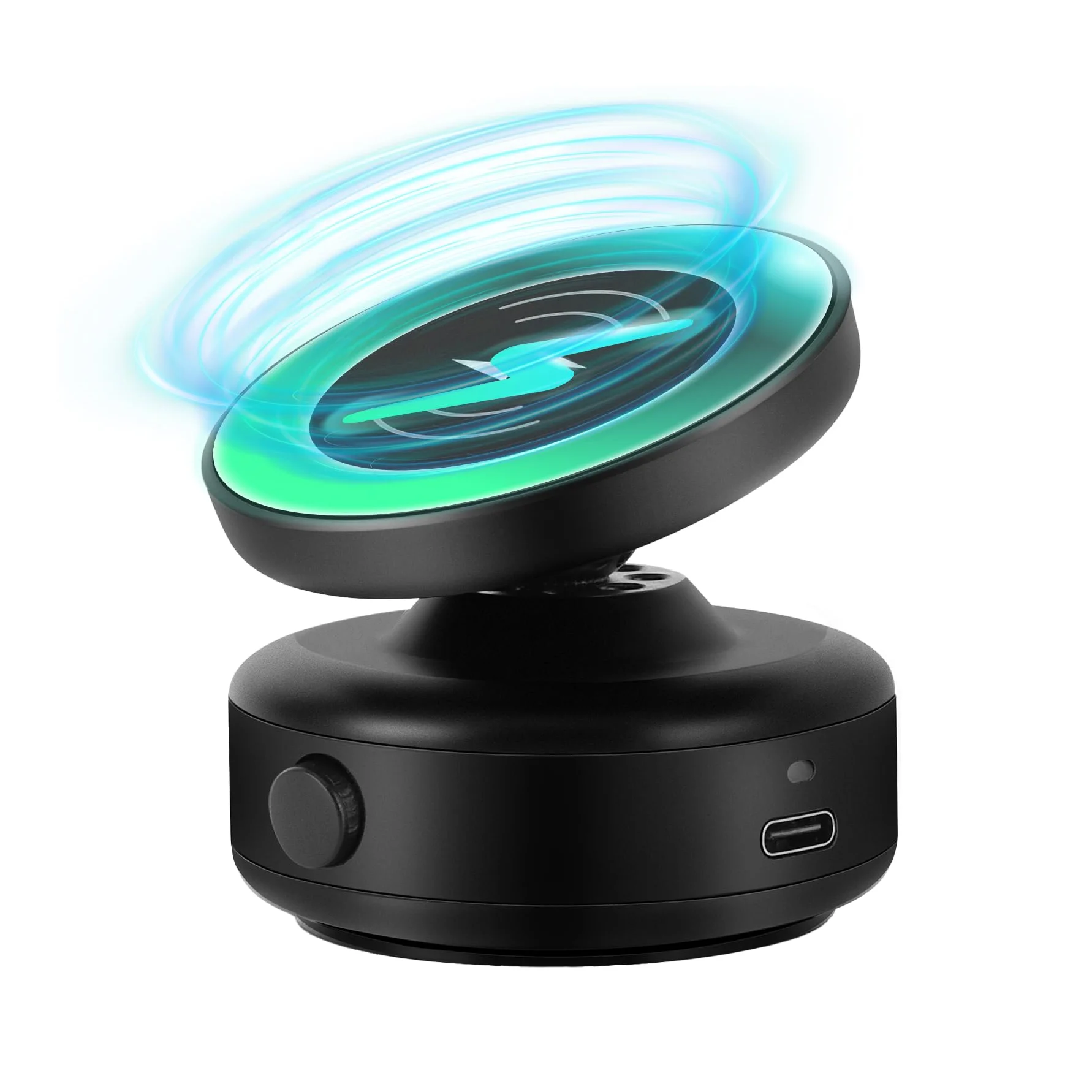 Electric Magnetic Vacuum Phone Holder + MagSafe