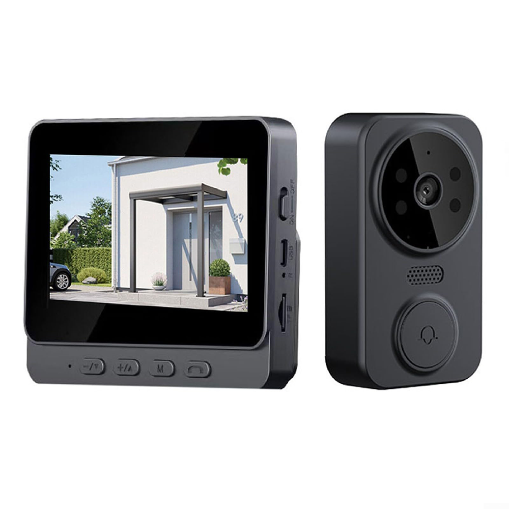 Doorbell Camera With Monitor Video Intercom
