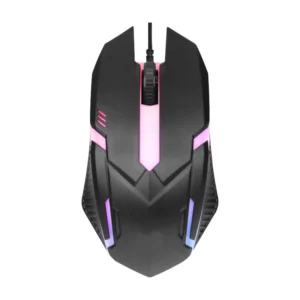 USB wired mouse with seven-colour breathing lighting