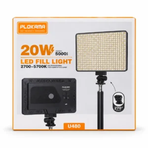 20W LED fill light with adjustable colour temperature