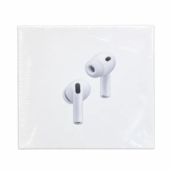 White in-ear wireless earbuds with silicone tips